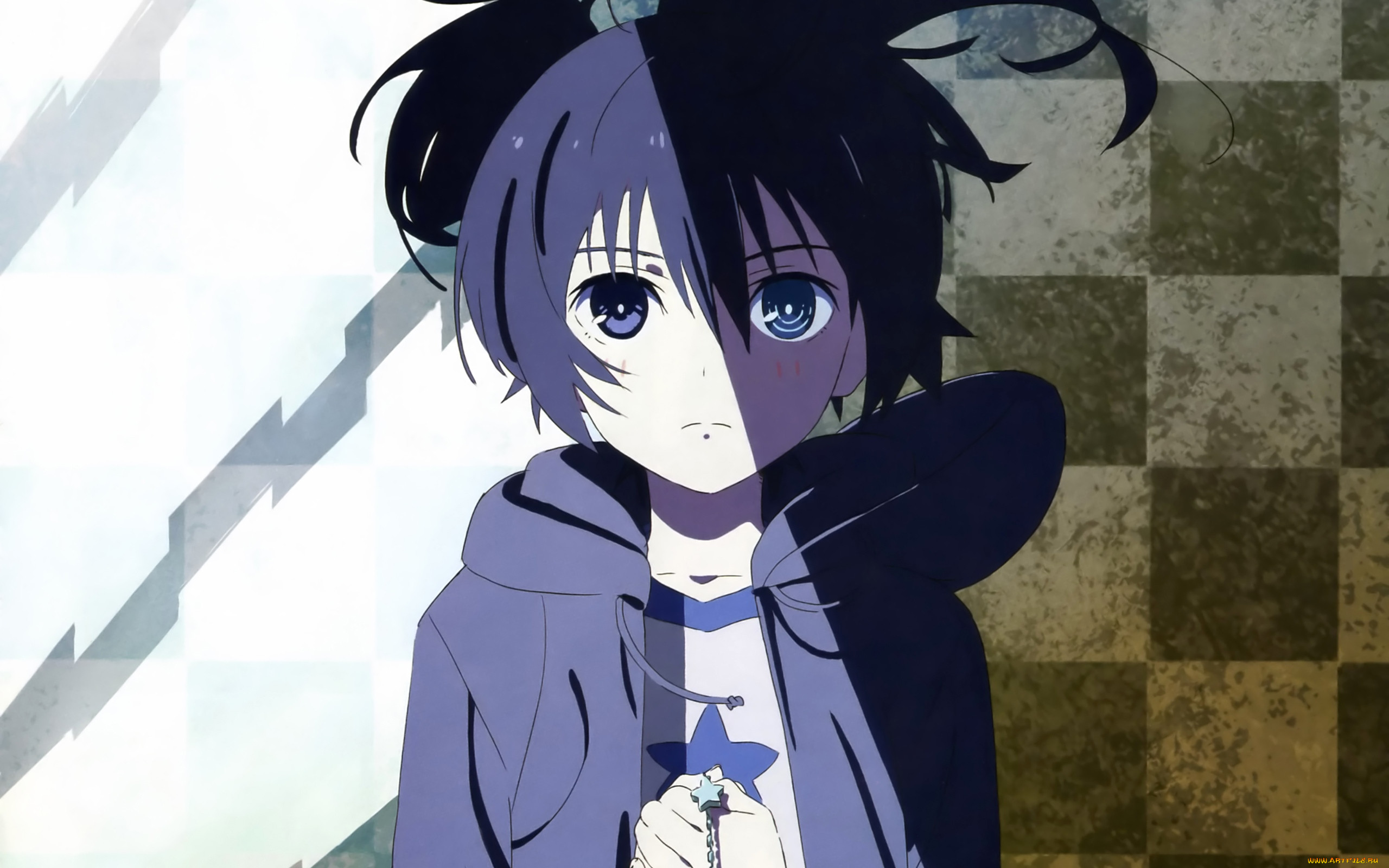 , black rock shooter, , kuroi, mato, black, rock, shooter